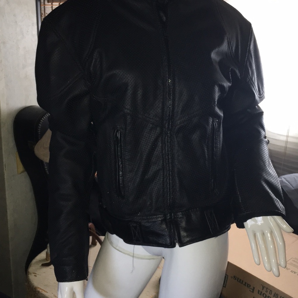Motorcycle Leather coat “Protec”